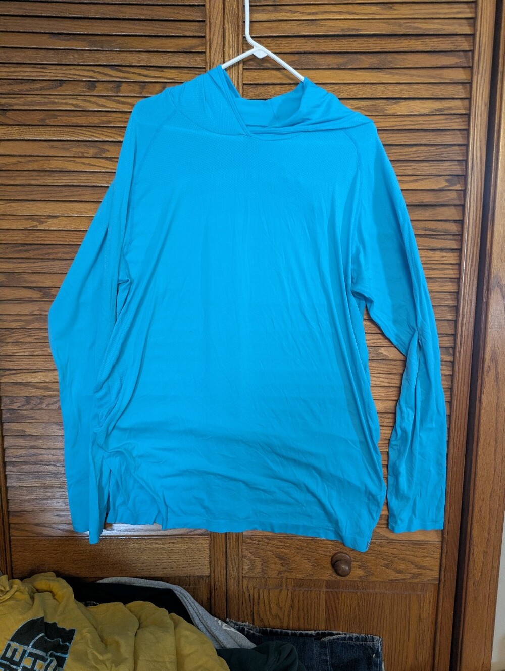 Zyia Active Women's Turquoise Performance Hoodie Lightweight Size XXL